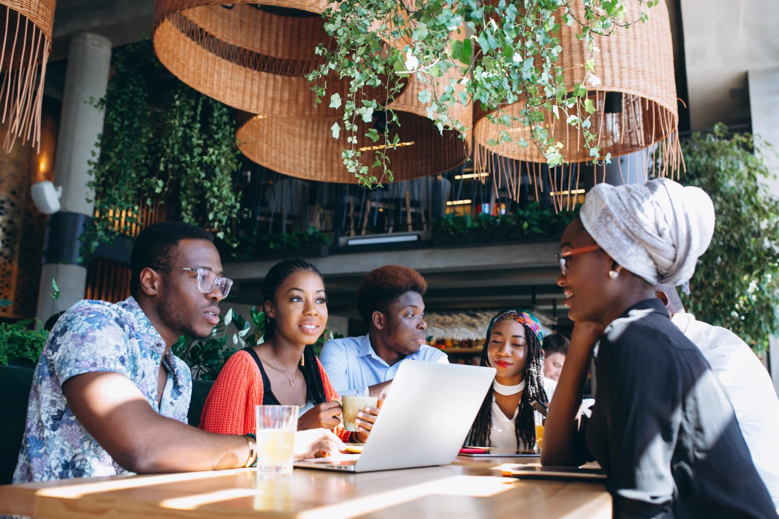 group-afro-americans-working-together